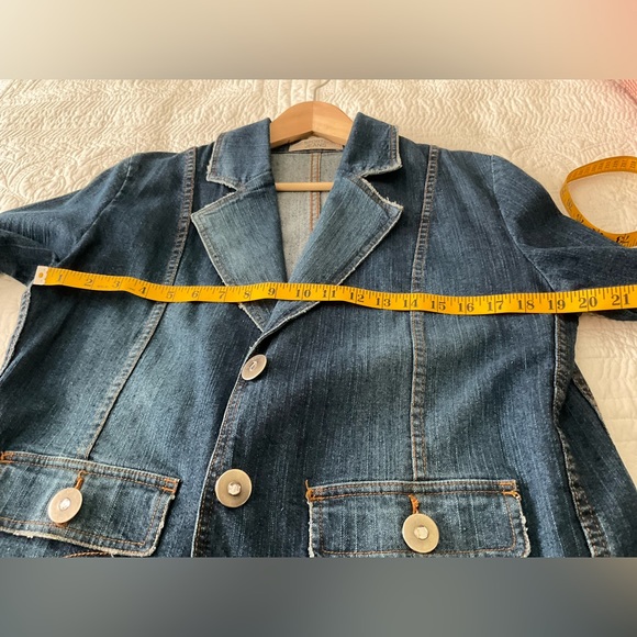 A.E. SPORT & CO. JEANS, CASUAL WEAR DEMIM JACKET, SIZE: 14 - Picture 10 of 12